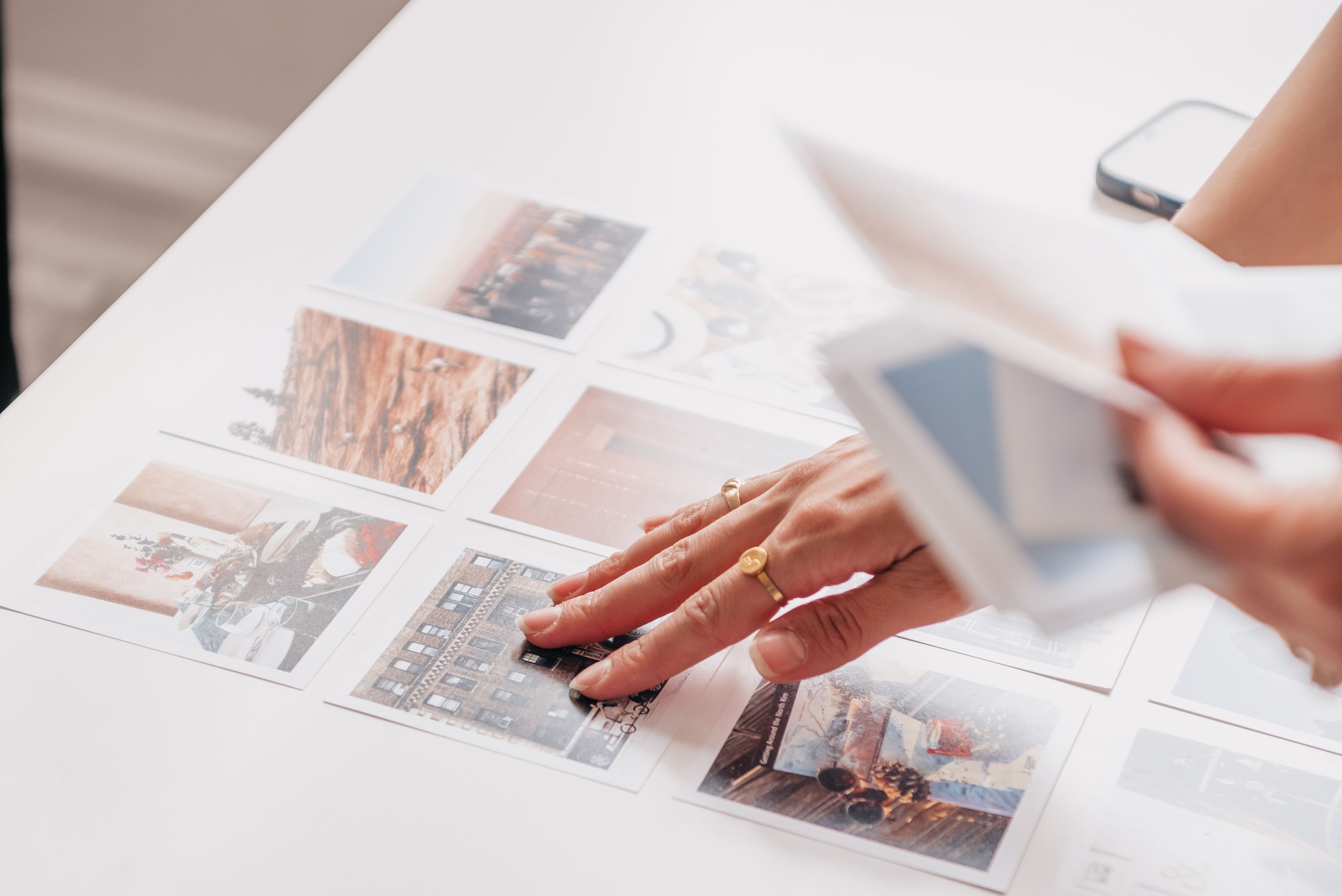 Digital printable product examples for an Etsy shop