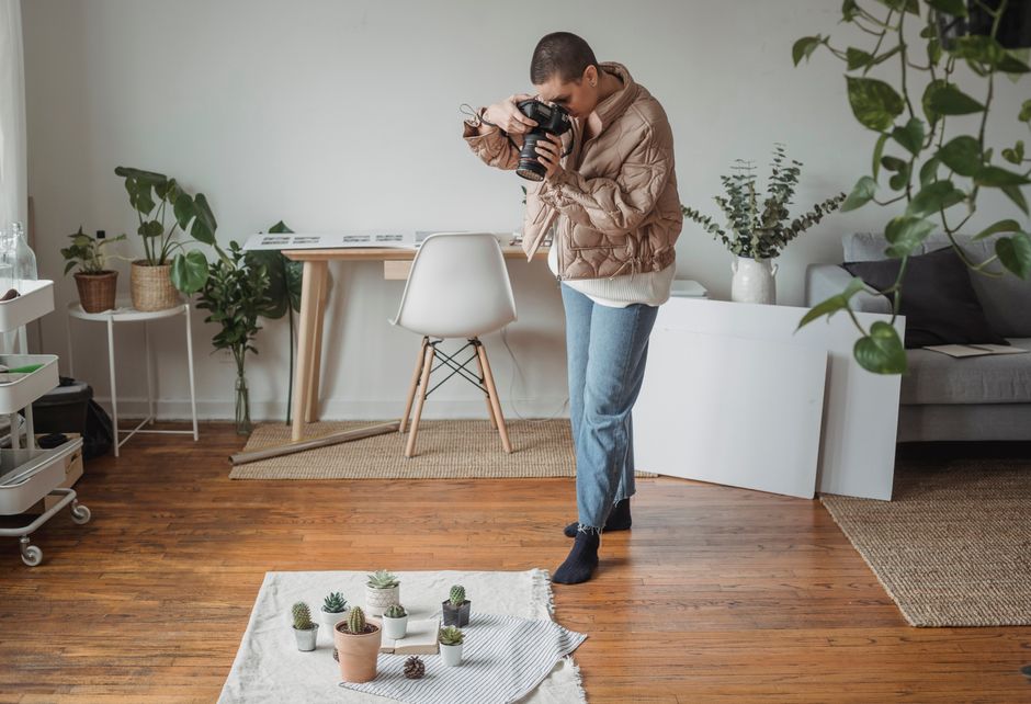 Pinterest Restyle for home decor bloggers: how to shoot and describe room photos so your pins get matched and found